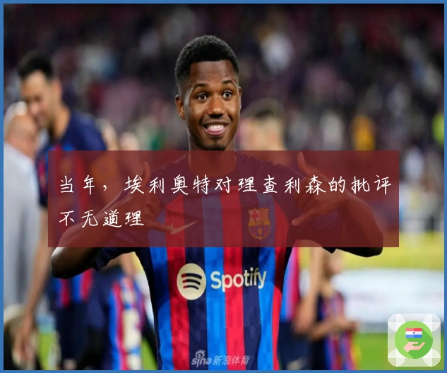 当年，埃利奥特对理查利森的批评不无道理